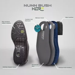 Nunn Bush® Baker Street Kore Men's Plain Toe Oxford Dress Shoes -Male Shoes Store 1187156 ALT3