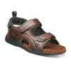 Nunn Bush® Rio Grande River Men's Three-Strap Open Toe Sandals