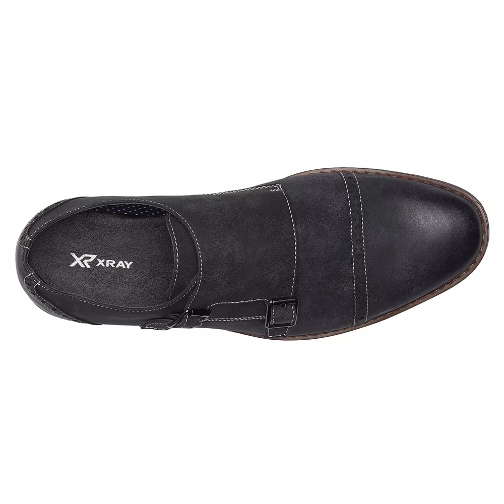 Xray Kraftig Men's Monk Strap Dress Shoes 5 Xray Kraftig Men's Monk Strap Dress Shoes - Image 5