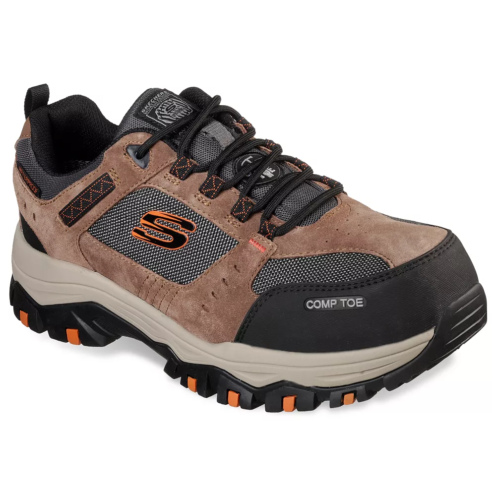 Skechers Work® Greetah Men's Waterproof Composite Toe Shoe 1 Skechers Work® Greetah Men's Waterproof Composite Toe Shoe