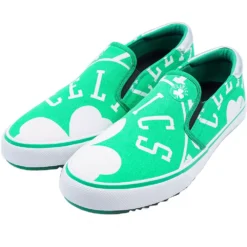 Men's Kelly Green Boston Celtics Slip-On Canvas Shoes