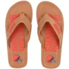 Men's Cleveland Browns Color Pop Flip Flop Sandals