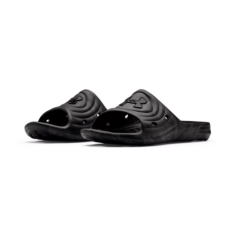 Under Armour Men's Locker Camo Slide Sandals 5 Under Armour Men's Locker Camo Slide Sandals - Image 5