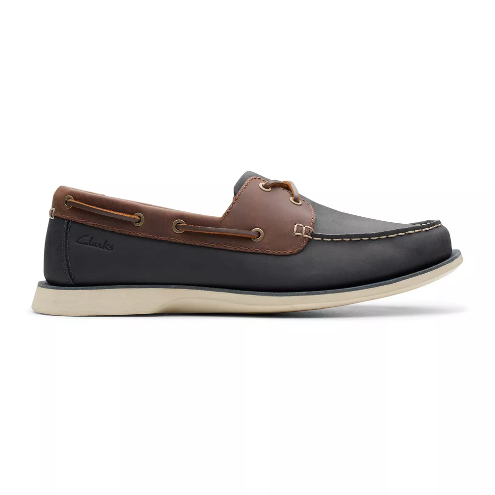 Clarks® Port View Men's Boat Shoes 2 Clarks® Port View Men's Boat Shoes - Image 2