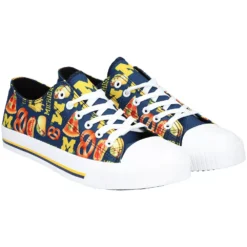 Men's FOCO Michigan Wolverines Food Print Low Top Canvas Sneakers