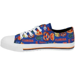 Men's FOCO Florida Gators Food Print Low Top Canvas Sneakers -Male Shoes Store 4904908 ALT2