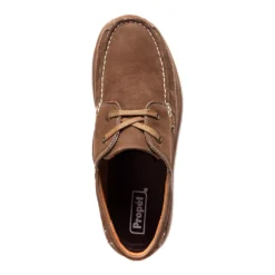 Propet Pomeroy Men's Leather Boat Shoes -Male Shoes Store 4962379 ALT4