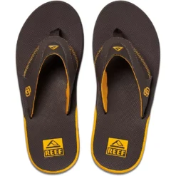 Men's REEF San Diego Padres Fanning Bottle Opener Sandals -Male Shoes Store 5006925 ALT2