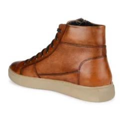 Thomas & Vine Xander Men's Leather High-Top Sneakers -Male Shoes Store 5031702 ALT4