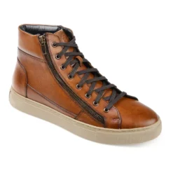 Thomas & Vine Xander Men's Leather High-Top Sneakers