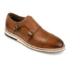 Thomas & Vine Thatcher Men's Leather Monk Strap Shoes