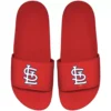 Men's ISlide Red St. Louis Cardinals Primary Motto Slide Sandals