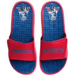 Men's FOCO New England Patriots Retro Gel Slide Sandals