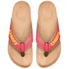Men's FOCO Kansas City Chiefs Cork Flip Flops