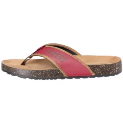 Men's FOCO San Francisco 49ers Cork Flip Flops -Male Shoes Store 5100411 ALT2