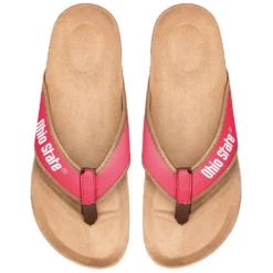 Men's FOCO Ohio State Buckeyes Cork Flip Flops