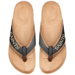 Men's FOCO New Orleans Saints Cork Flip Flops