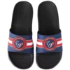 Men's FOCO Houston Texans Logo Slide Sandals