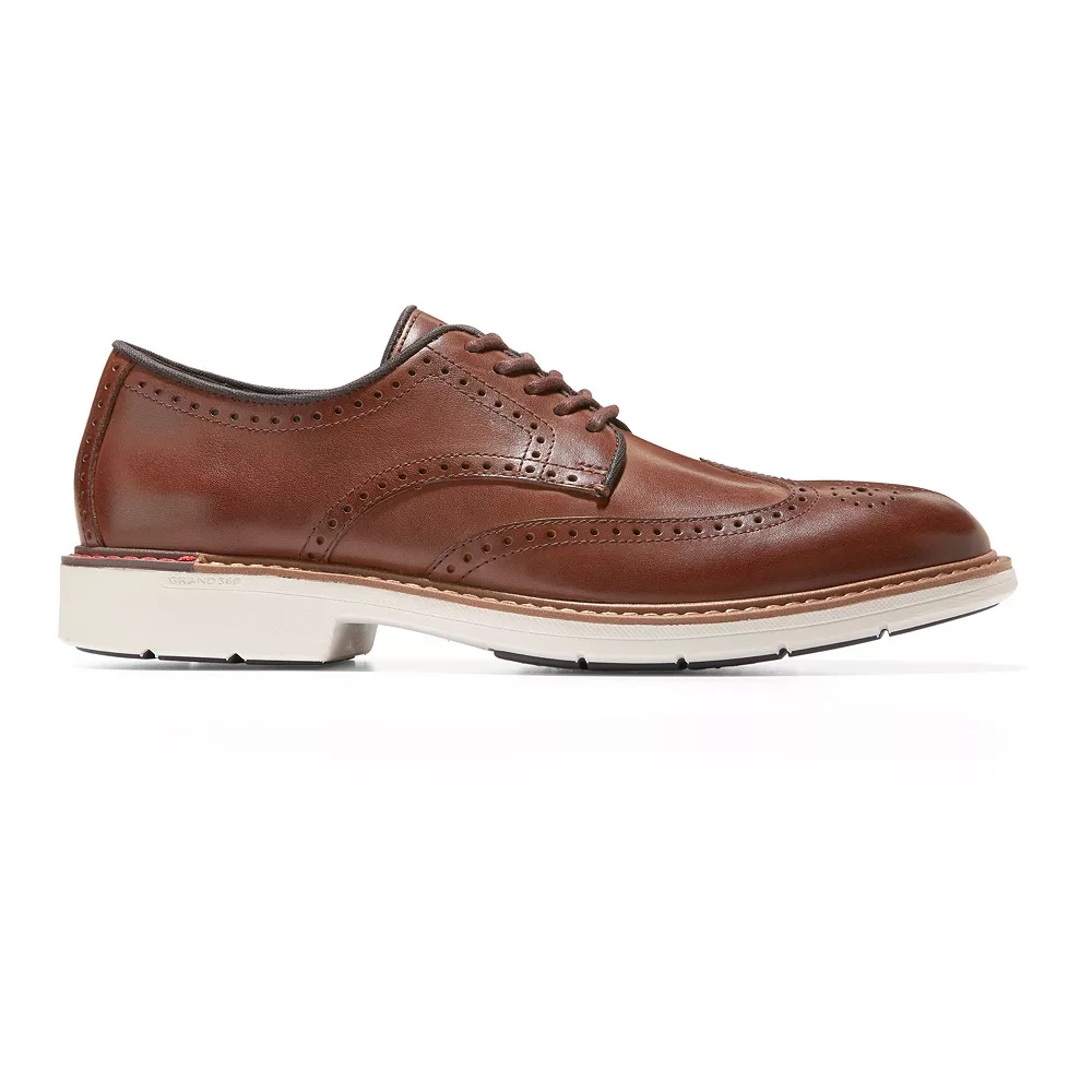 Cole Haan Go-To Men's Leather Wingtip Oxford Shoes 2 Cole Haan Go-To Men's Leather Wingtip Oxford Shoes - Image 2