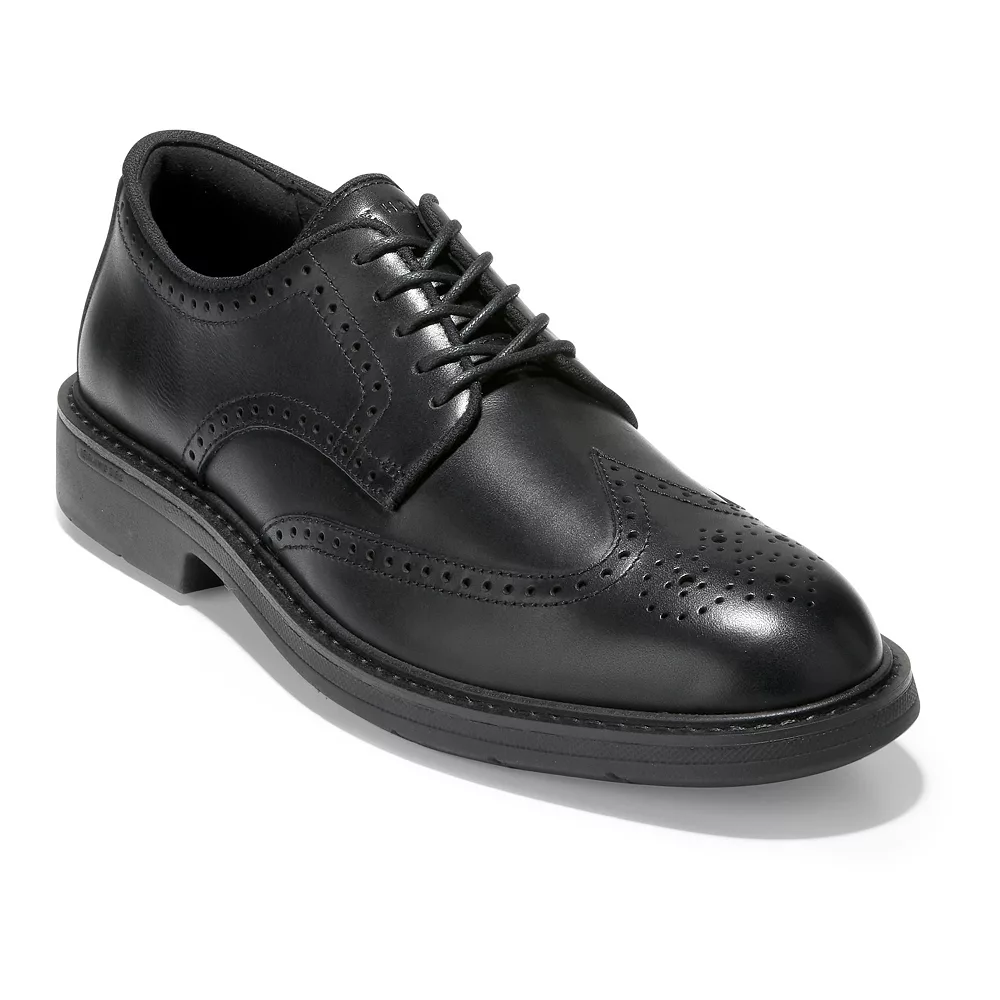 Cole Haan Go-To Men's Leather Wingtip Oxford Shoes 1 Cole Haan Go-To Men's Leather Wingtip Oxford Shoes