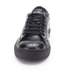 Aston Marc Croc Embossed Men's Court Sneakers -Male Shoes Store 5268103 ALT6