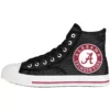 Men's FOCO Alabama Crimson Tide Big Logo High Top Canvas Shoes