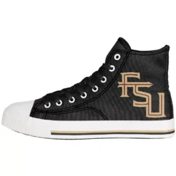 Male Shoes Store 37 Men's FOCO Florida State Seminoles Big Logo High Top Canvas Shoes