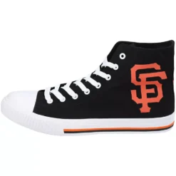 Men's FOCO San Francisco Giants Big Logo High Top Canvas Shoes -Male Shoes Store 5371707 ALT2