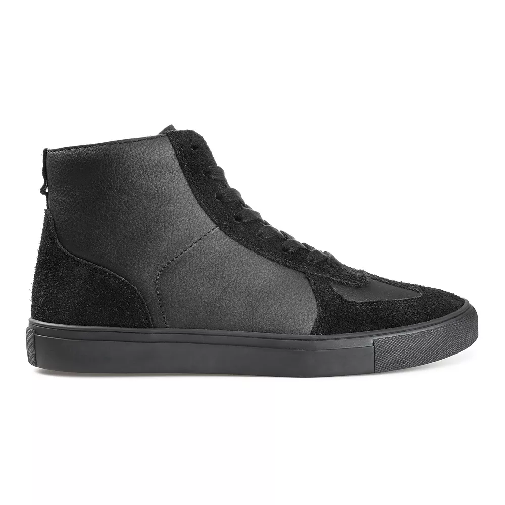 Thomas & Vine Verge Men's Leather High Top Sneakers 2 Thomas & Vine Verge Men's Leather High Top Sneakers - Image 2