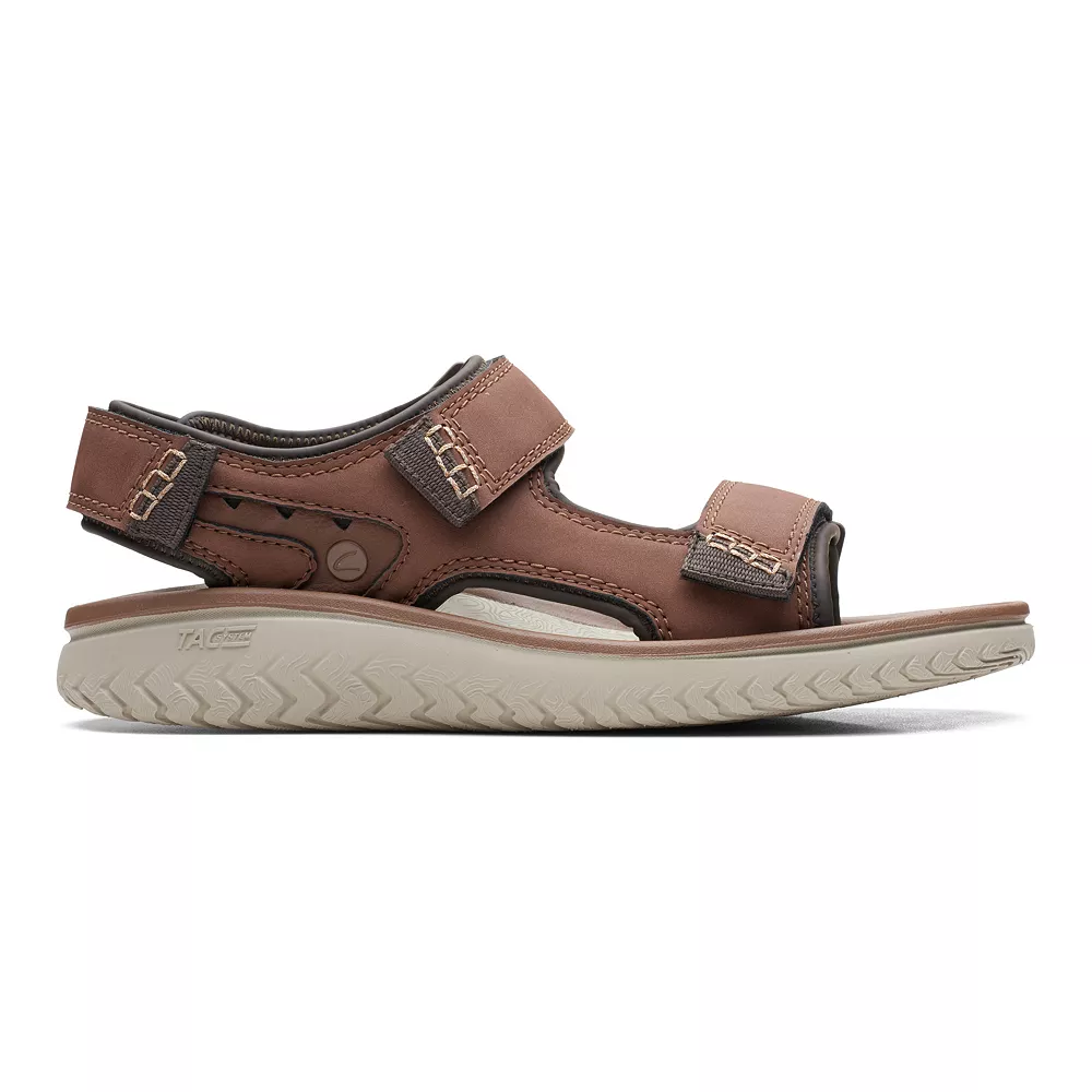 Clarks® Wesley Bay Men's Adjustable Sandals 2 Clarks® Wesley Bay Men's Adjustable Sandals - Image 2