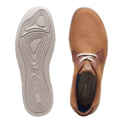 Clarks® Gereld Low Men's Leather Shoes -Male Shoes Store 5707730 ALT3