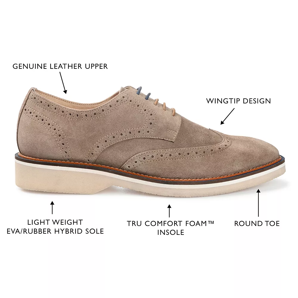 Thomas & Vine Chadwick Men's Wingtip Derby Shoes 6 Thomas & Vine Chadwick Men's Wingtip Derby Shoes - Image 6