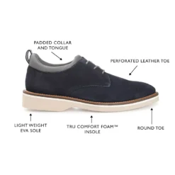 Thomas & Vine Desmond Men's Derby Shoes 11 Thomas & Vine Desmond Men's Derby Shoes -Male Shoes Store 5710230 ALT5