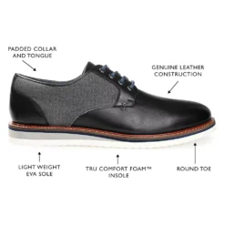 Thomas & Vine Stokes Men's Derby Shoes 11 Thomas & Vine Stokes Men's Derby Shoes -Male Shoes Store 5710243 ALT5