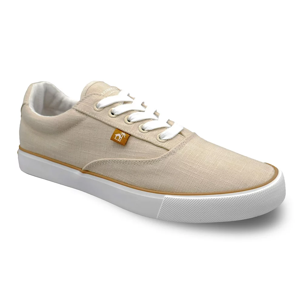 Caribbean Joe Men's Rica Canvas Lace Up Sneakers 1 Caribbean Joe Men's Rica Canvas Lace Up Sneakers
