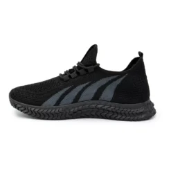 Akademiks Wave Men's Stripe Knit Sneakers -Male Shoes Store 5792346 ALT2