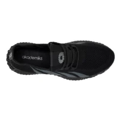 Akademiks Wave Men's Stripe Knit Sneakers -Male Shoes Store 5792346 ALT4