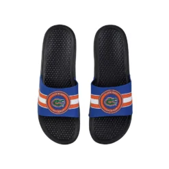 FOCO Florida Gators Stripe Raised Slide Sandals