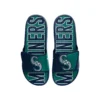 Men's FOCO Seattle Mariners Logo Gel Slide Sandals