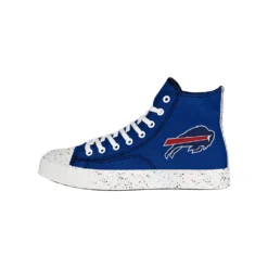 Men's FOCO Buffalo Bills Paint Splatter High Top Sneakers -Male Shoes Store 5820673 ALT2
