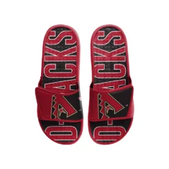 Men's FOCO Arizona Diamondbacks Logo Gel Slide Sandals
