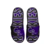Men's FOCO Colorado Rockies Logo Gel Slide Sandals