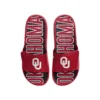 Men's FOCO Oklahoma Sooners Logo Gel Slide Sandals