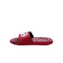 Men's FOCO Oklahoma Sooners Logo Gel Slide Sandals -Male Shoes Store 5821544 ALT2