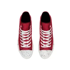 Men's FOCO Tampa Bay Buccaneers Paint Splatter High Top Sneakers