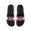FOCO Mississippi State Bulldogs Stripe Raised Slide Sandals