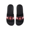 FOCO Utah Utes Stripe Raised Slide Sandals