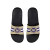 FOCO Washington Huskies Stripe Raised Slide Sandals