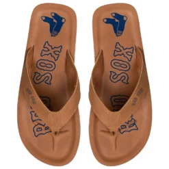 Men's FOCO Boston Red Sox Color Pop Flip Flop Sandals