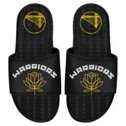 ISlide Black Golden State Warriors 2022/23 City Edition Gel Slide Sandals
